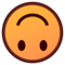 Upside-Down Face emoji on Emojidex